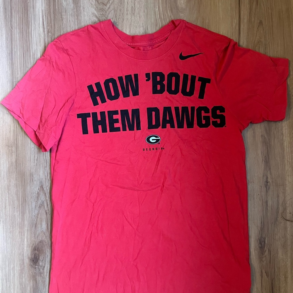 Nike Red Georgia Dri-Fit shirt